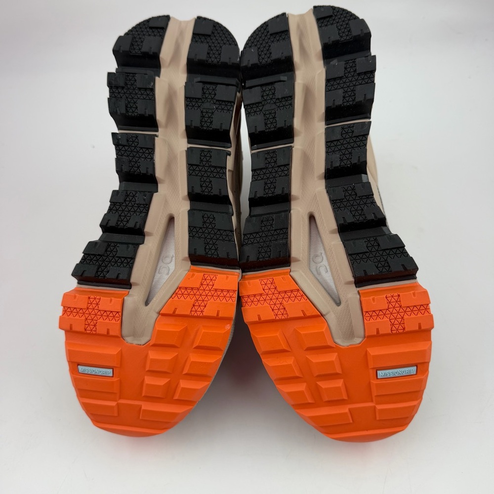 On Running Women’s Cloudtrax Sensa - SZ 7.5 - Sand/Flame Hiking Boots Sneakers - Picture 11 of 14